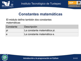 Tipos de datos numéricos en Python | PPTX