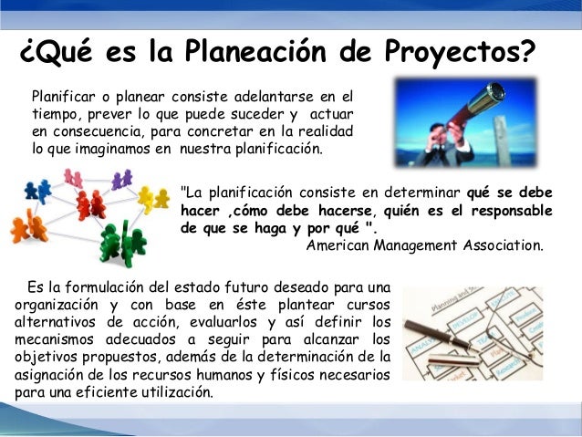 Resultado de imagen para "La planificaciÃ³n consiste en determinar quÃ© se debe hacer cÃ³mo debe hacerse, quiÃ©n es el  responsable de que se haga y por quÃ©."
