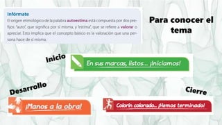 Para conocer el
tema
 