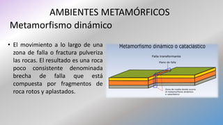 Brecha De Falla Roca ROCAS METAMORFICAS en la geología aplicad | PDF