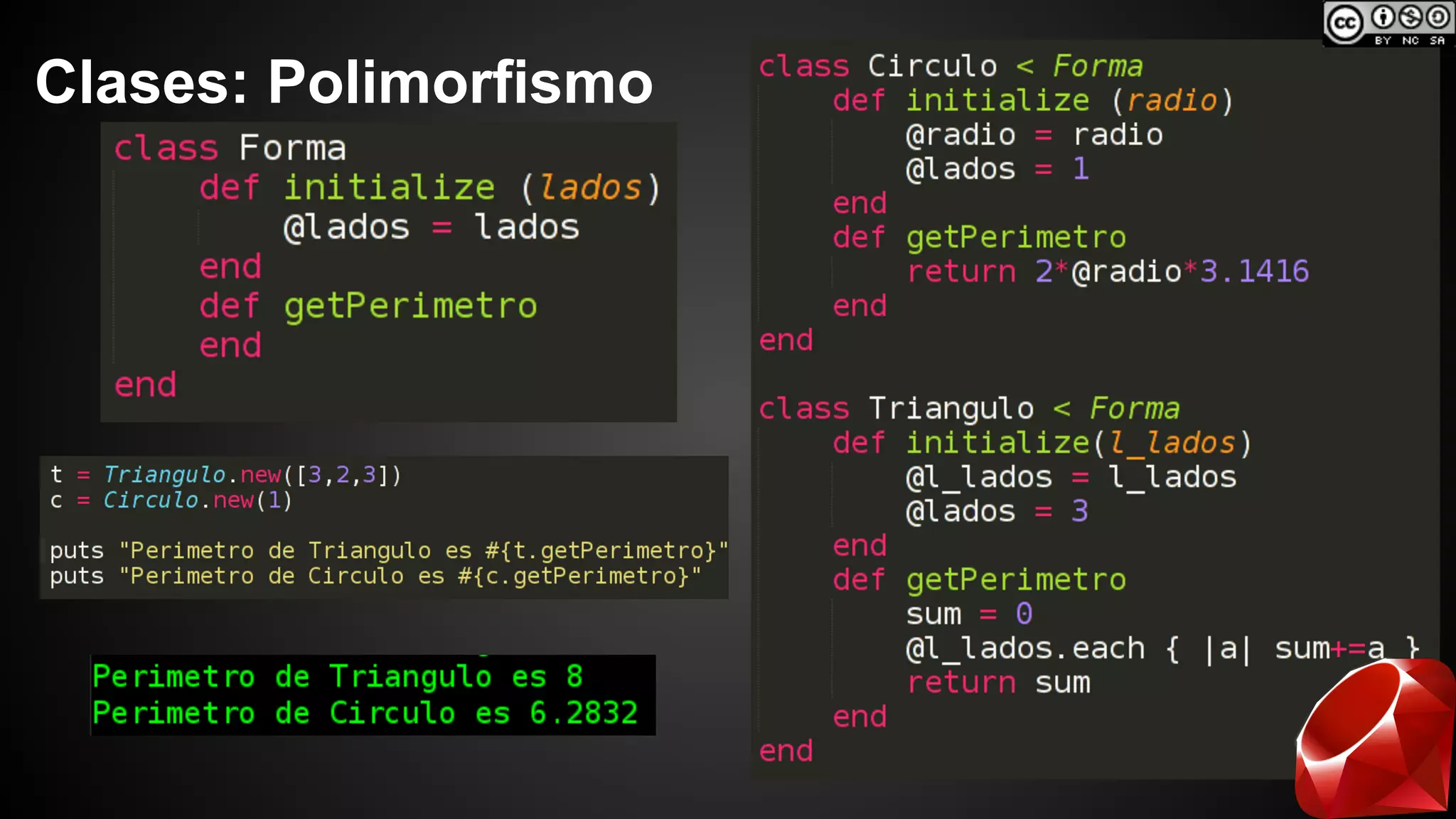 Clases: Polimorfismo 
 