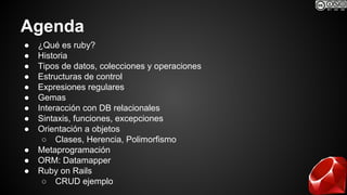 Lenguaje de programación Ruby | PDF