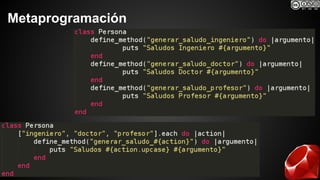 Lenguaje de programación Ruby | PDF