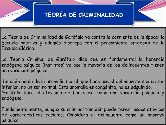 Exposición sobre criminologìa positivista (1)