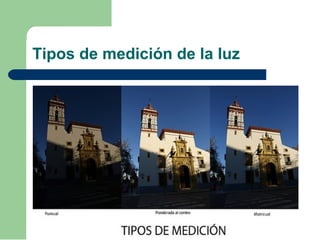 Tipos de medición de la luz
 