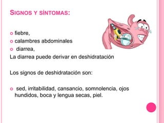 Causa:irritación (gastritis)