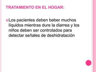 úlceras en el estómago pudiendo infectar también el duodeno (primera parte del intestino delgado). 