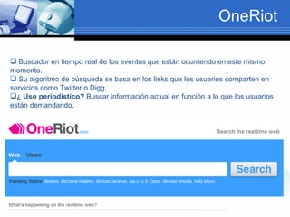 Blogs – blogpulse.com107 millones de blogs (12.09.09).70,663 blogs nuevos en las últimas 24 horas.1,662 mil ‘posts’ (entradas) en las últimas 24 horas.Lenguajes: japonés (37%), inglés (33%), chino (8%), italiano (3%), español (3%), otros (14%)  2008