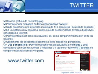 Estado de la Blogósfera 2008 (Technorati) Personal: blogs sobre algún tema de interés no relacionado a tu trabajo.