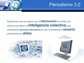 ¿Por qué tener un blog? Porque te sirve como diario personal: un jubilado, un periodista, una madre. 