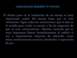 Estilo japonés.Los dragones, carpas y las flores son las estrellas de esta variante, donde destacan los colores, las sombras, el volumen o la sensación de movimiento. 