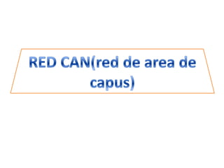 RED CAN(red de area de capus) 
