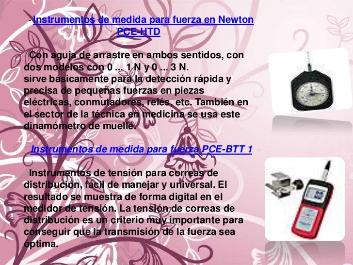 Instrumento para medir fuerza Instrumento para medir fuerza