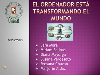 EXPOSITORAS
 Sara Mora
 Miriam Salinas
 Diana Mayorga
 Susana Verdesoto
 Rossana Chuzan
 Marjorie Aldaz
 
