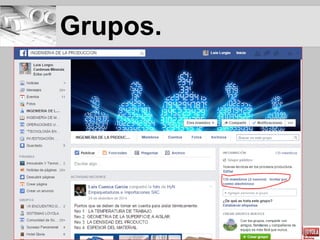 Grupos.
 