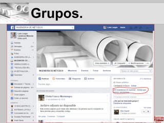 Grupos.
 