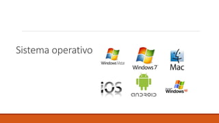 Sistema operativo
 