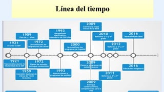 Línea del tiempo
 