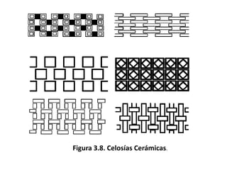 Figura 3.8. Celosías Cerámicas.
 