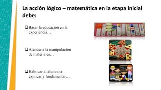La enseñanza de la matemática en el nivel inicial y las matemáticas en ...