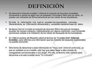 internet invisible | PPT