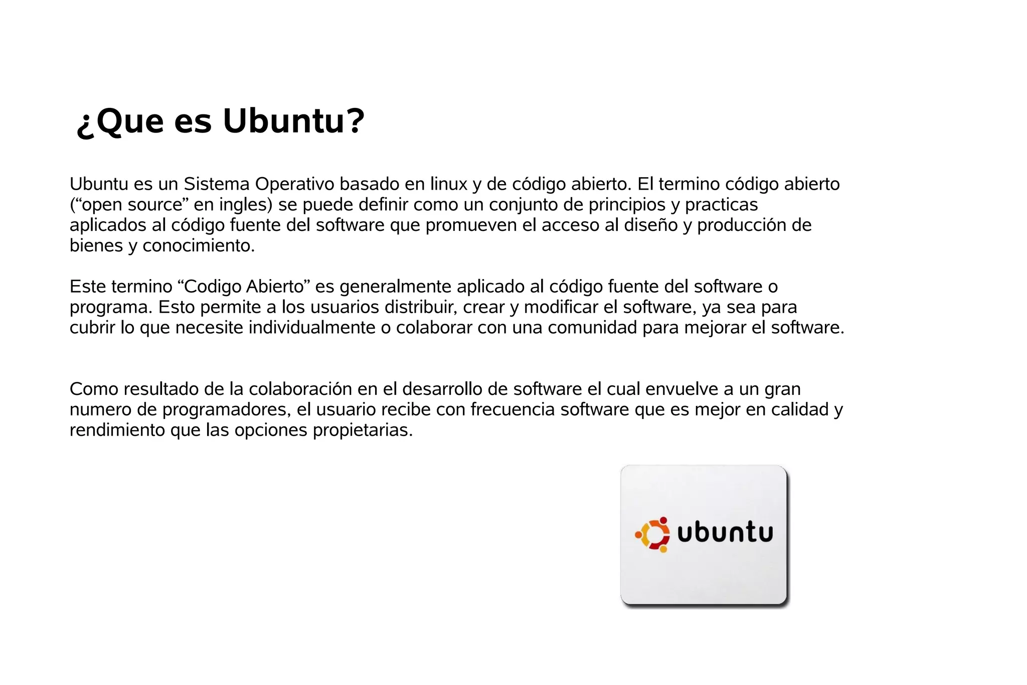 Exposicion Sobre Ubuntu Linux