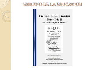 EMILIO O DE LA EDUCACION