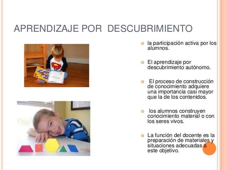 enseñanza por descubrimiento