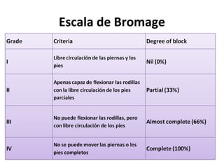 Escala de Bromage
 