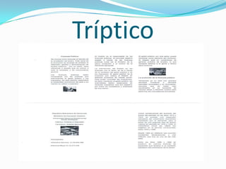 Tríptico
 