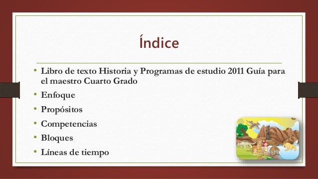 Historia Cuarto Grado Historia Cuarto Grado