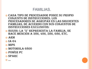 el equivalente a 180 CD de 700MB o 91.000 disquetes de 1.44 MBCOMPONENTES