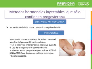 Exposicion anticonceptivos | PPTX