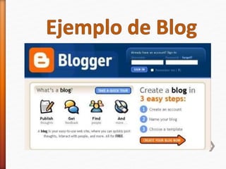 Exposicion blogs | PPTX
