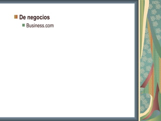 De negocios
  Business.com
 