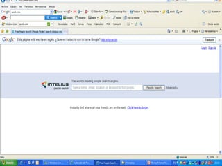Exposicion buscadores información