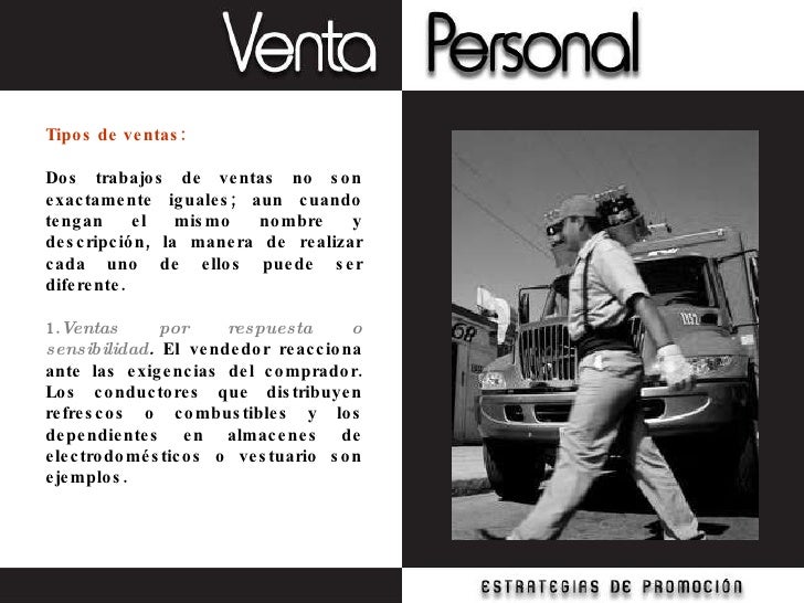 Exposicion Cap 10 Venta Personal