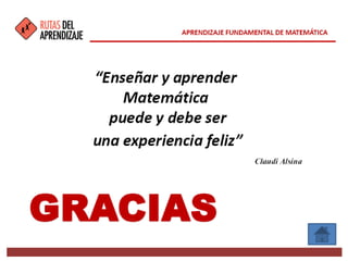   Exposicion completa sobre rutas de aprendizaje