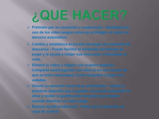 ¿QUE HACER?