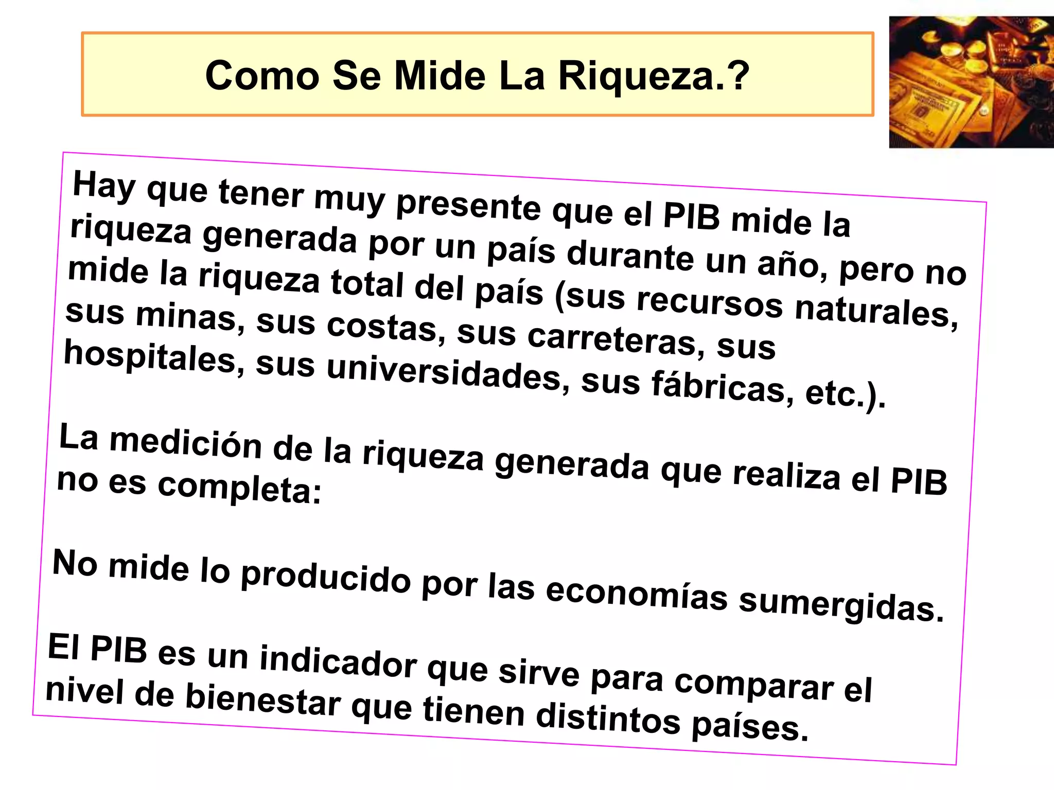 Fases Riqueza como se mide la riqueza | PPTX