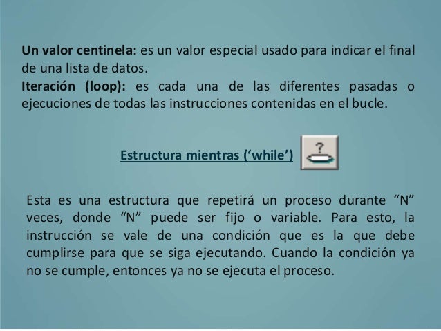 Estructura mientras 'while'