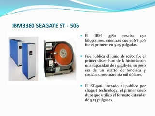 Exposicion de disco duro diapositivas[1] | PPTX