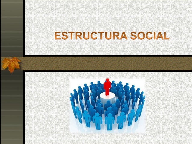 Exposicion de estructura social