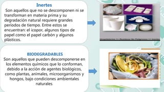 clasificacion de residuos hospitalarios no peligrosos | PPTX