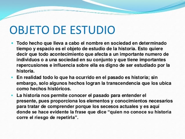 Exposicion de historia (ciencias sociales)