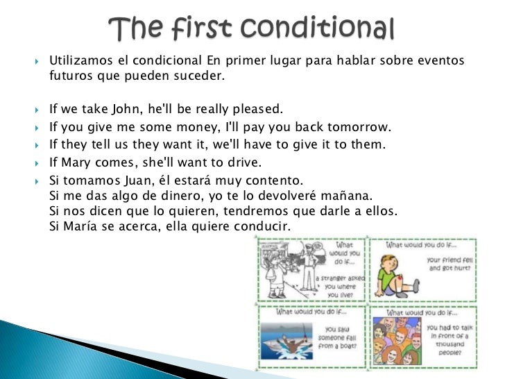 Segundo Condicional Ejemplos En Ingles Y Espanol Compartir Ejemplos