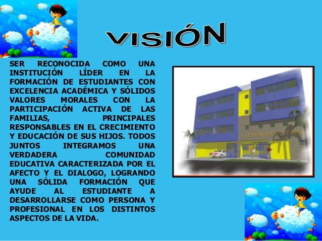 Mision y Vision en la educacion Inicial