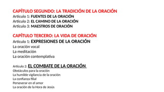 EXPOSICION DE LA CUARTA PARTE DEL CATECISMO DE LA IGLESIA CATOLICA.pptx