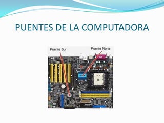 PUENTES DE LA COMPUTADORA

 