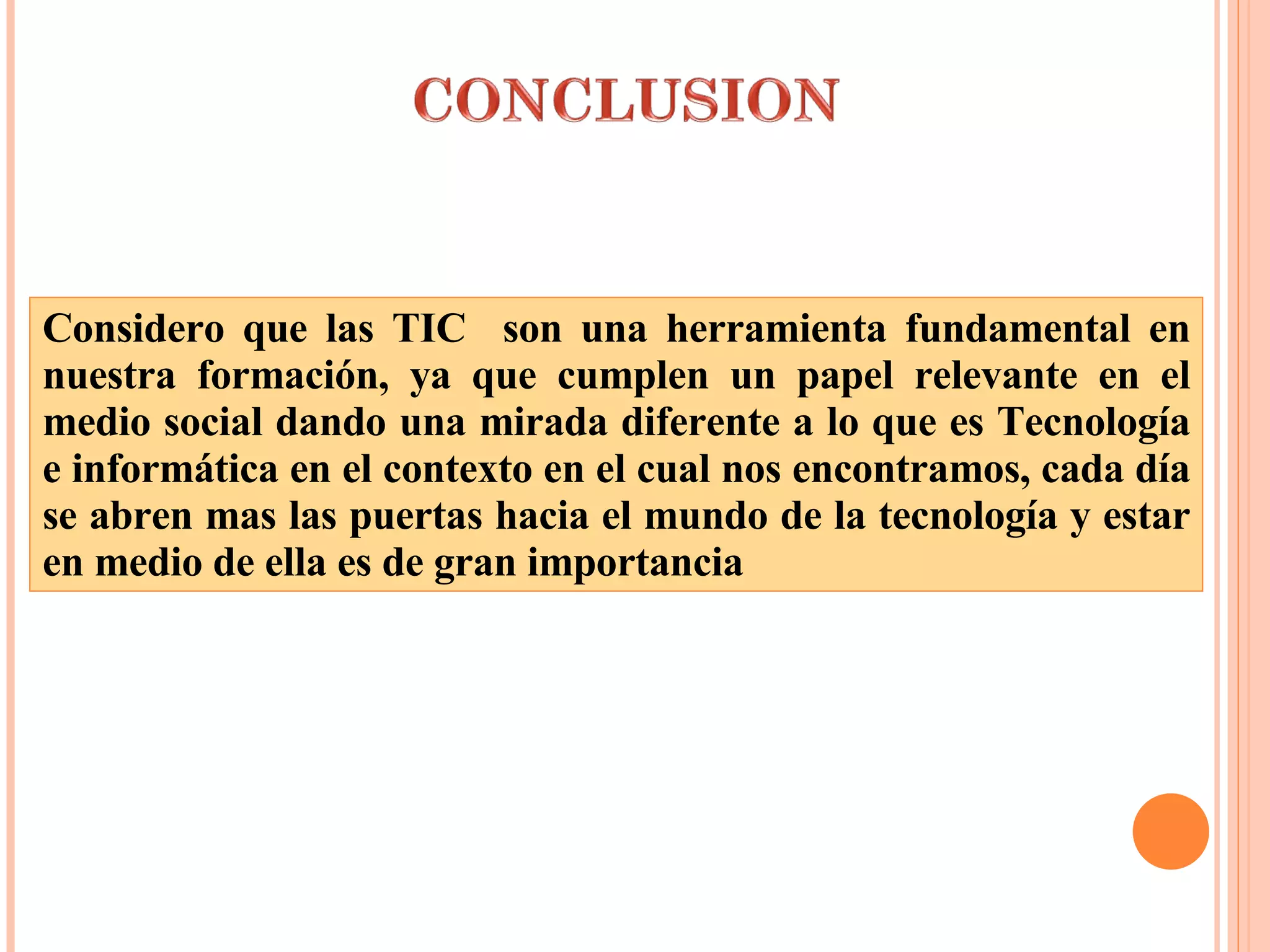 Exposicion De Las Tic[1] | PPT